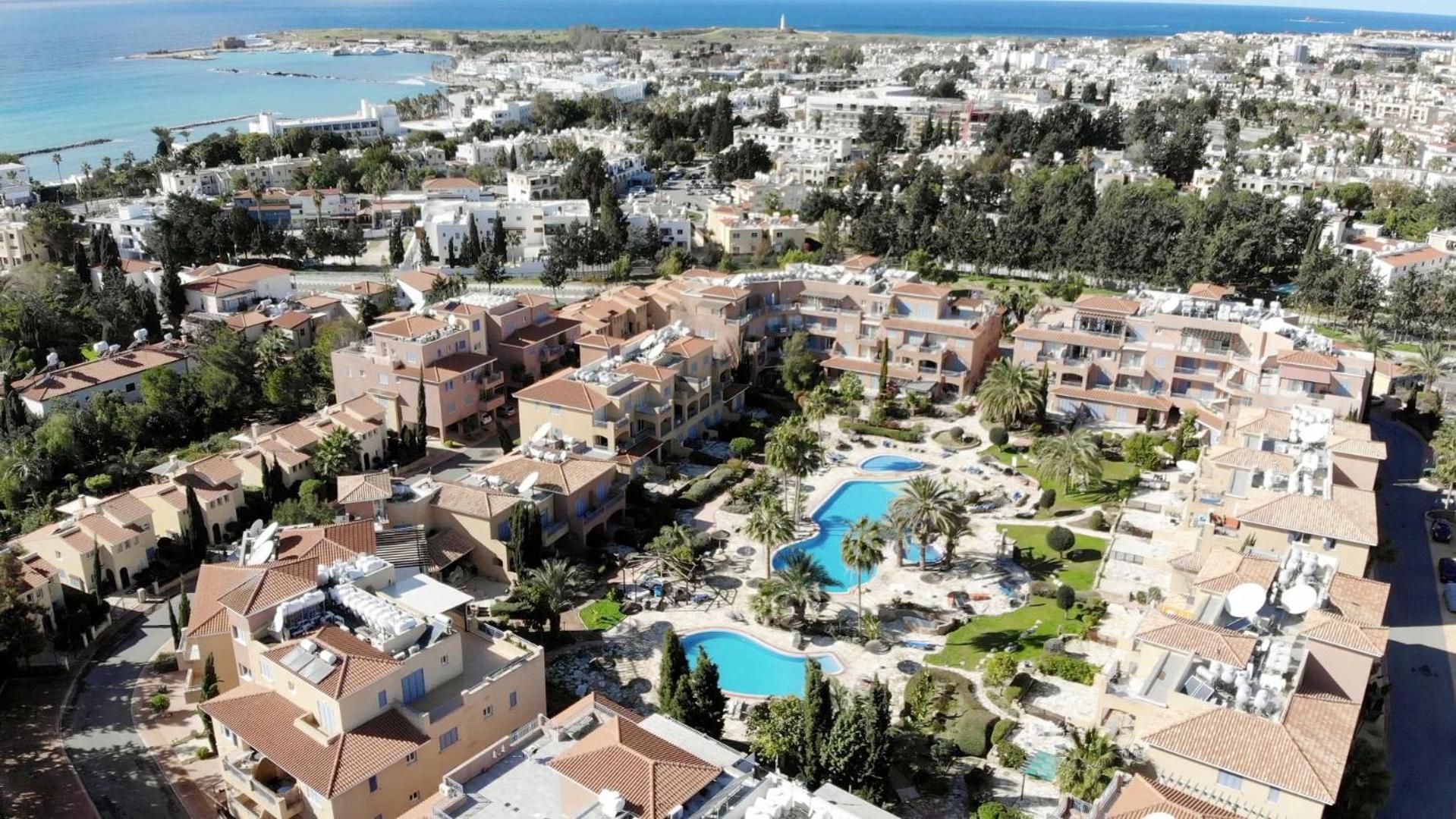 Paphos Limnaria Gardens Two Bedroom Apartment With Balcony מראה חיצוני תמונה